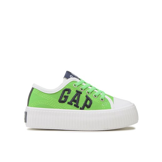 Gap Trampki Jackson Cvs GAI001F5TYCLGRGP Zielony ze sklepu MODIVO w kategorii Trampki dziecięce - zdjęcie 182595030