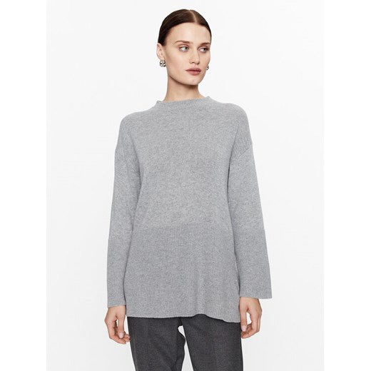 Marella Sweter Anta 2333664137200 Szary Regular Fit ze sklepu MODIVO w kategorii Swetry damskie - zdjęcie 182595154