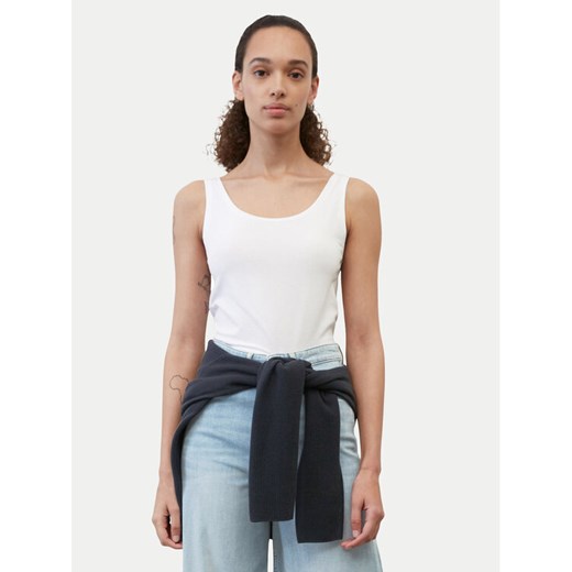 Marc O'Polo Top B01 2001 50001 Biały Regular Fit ze sklepu MODIVO w kategorii Bluzki damskie - zdjęcie 182595182