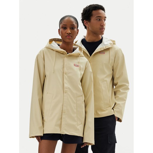 Hunter Kurtka przeciwdeszczowa Izzy Unisex HARU0012251 Beżowy Regular Fit ze sklepu MODIVO w kategorii Kurtki damskie - zdjęcie 182595193