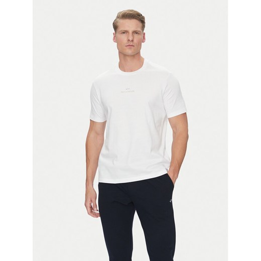 Paul&Shark T-Shirt C0P1240 Biały Regular Fit ze sklepu MODIVO w kategorii T-shirty męskie - zdjęcie 182595240