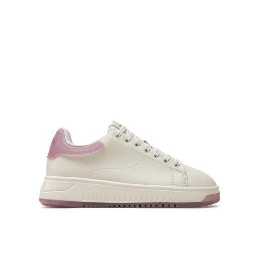 Emporio Armani Sneakersy X3X024 XR128 C659 Écru ze sklepu MODIVO w kategorii Buty sportowe damskie - zdjęcie 182595273