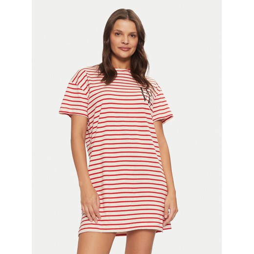 Hunkemöller Koszula nocna 206555 Kolorowy Regular Fit ze sklepu MODIVO w kategorii Koszule nocne - zdjęcie 182595284