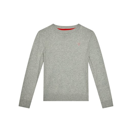 Guess Sweter L0YR03 Z2VV0 Szary Regular Fit ze sklepu MODIVO w kategorii Swetry chłopięce - zdjęcie 182595303