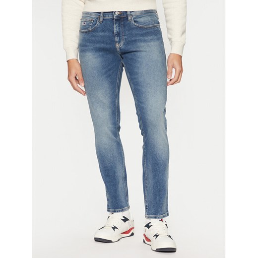 Tommy Jeans Jeansy Scanton DM0DM20535 Niebieski Slim Fit ze sklepu MODIVO w kategorii Jeansy męskie - zdjęcie 182595343