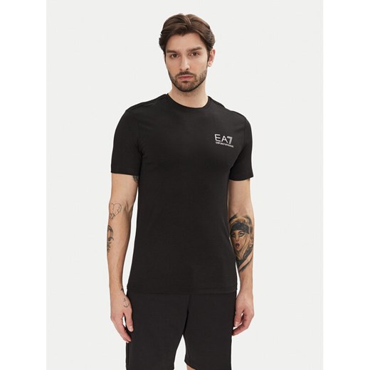 EA7 Emporio Armani T-Shirt 7M000299 AF13739 UC001 Czarny Slim Fit ze sklepu MODIVO w kategorii T-shirty męskie - zdjęcie 182595384
