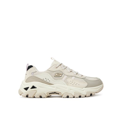 Skechers Sneakersy D'Lites Hiker 180128/NTMT Beżowy ze sklepu MODIVO w kategorii Buty sportowe damskie - zdjęcie 182595411