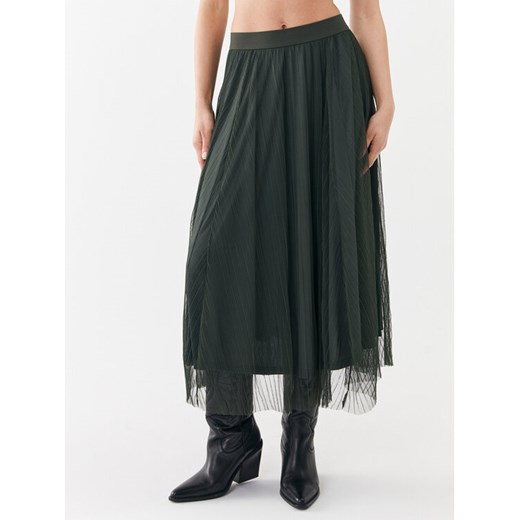ONLY Spódnica midi 15214303 Zielony Regular Fit ze sklepu MODIVO w kategorii Spódnice - zdjęcie 182595441