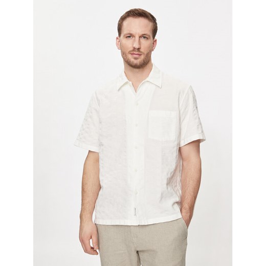 Marc O'Polo Denim Koszula 463 1159 41026 Biały Regular Fit ze sklepu MODIVO w kategorii Koszule męskie - zdjęcie 182595461