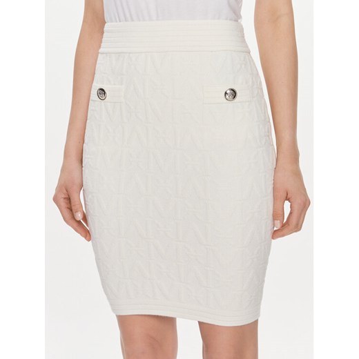 Guess Spódnica mini 4RGD00 5661Z Beżowy Slim Fit ze sklepu MODIVO w kategorii Spódnice - zdjęcie 182595470