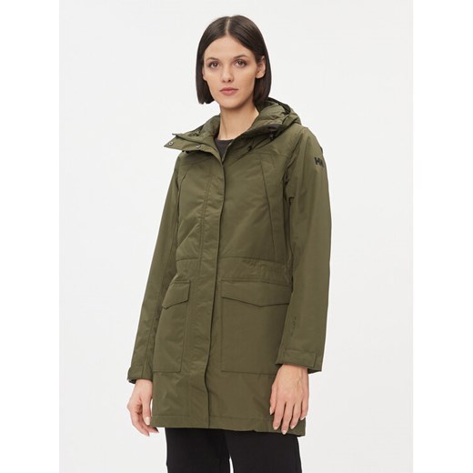 Helly Hansen Parka Frida 53686 Zielony Regular Fit ze sklepu MODIVO w kategorii Parki damskie - zdjęcie 182595480