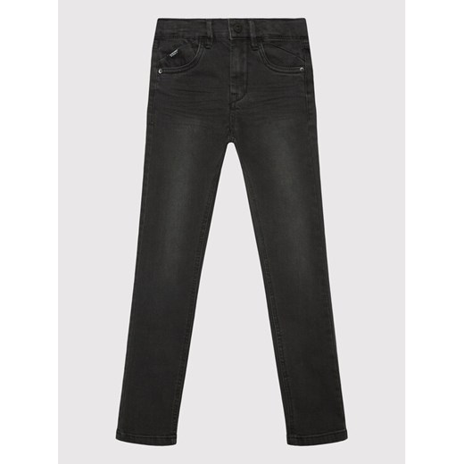NAME IT Jeansy 13185210 Czarny Skinny Fit ze sklepu MODIVO w kategorii Spodnie chłopięce - zdjęcie 182595492