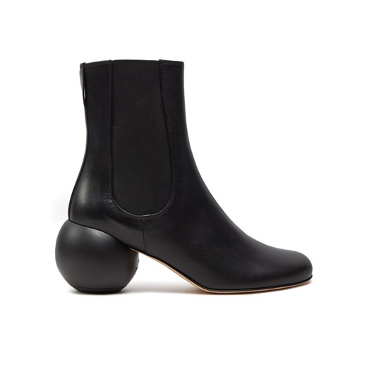 Weekend Max Mara Sztyblety Este 24257960146 Czarny ze sklepu MODIVO w kategorii Botki - zdjęcie 182595510