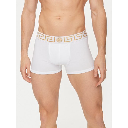 Versace Bokserki Greca AU10026 Biały ze sklepu MODIVO w kategorii Majtki męskie - zdjęcie 182595524