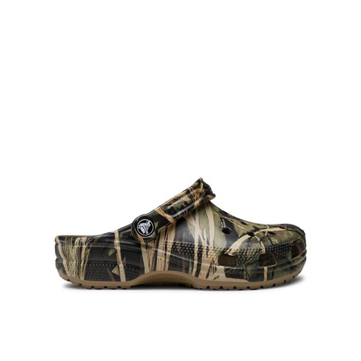 Crocs Klapki Classic Realtree 12132 Zielony ze sklepu MODIVO w kategorii Klapki damskie - zdjęcie 182595533
