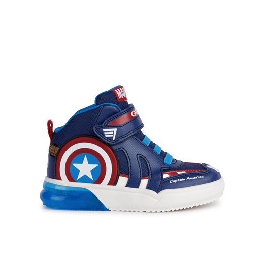 Geox Sneakersy MARVEL J Grayjay Boy J369YC 0FU50 C0735 DD Granatowy ze sklepu MODIVO w kategorii Buty sportowe dziecięce - zdjęcie 182595574