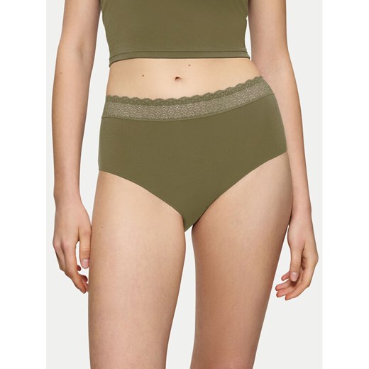 Triumph Figi klasyczne Feel Of Modal 10214399 Zielony ze sklepu MODIVO w kategorii Majtki damskie - zdjęcie 182595643