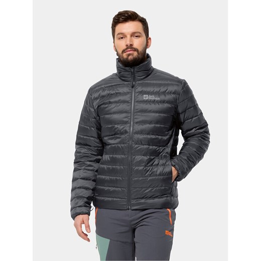 Jack Wolfskin Kurtka puchowa Pilvi Down Jkt 1207701 Czarny Regular Fit ze sklepu MODIVO w kategorii Kurtki męskie - zdjęcie 182595731