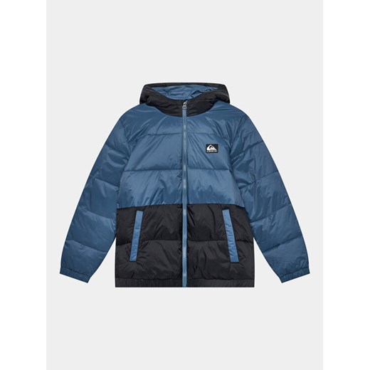 Quiksilver Kurtka puchowa Wolfs Shoulder Jckt EQBJK03277 Niebieski Regular Fit ze sklepu MODIVO w kategorii Kurtki chłopięce - zdjęcie 182595740