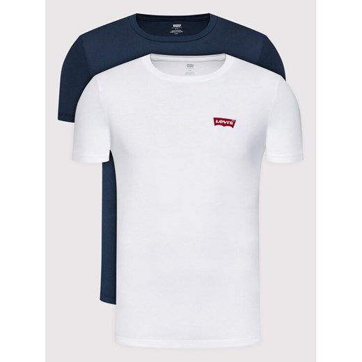 Levi's® Komplet 2 t-shirtów 79681-0027 Granatowy Slim Fit ze sklepu MODIVO w kategorii T-shirty męskie - zdjęcie 182595751
