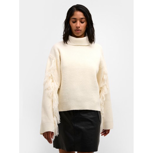 Karen by Simonsen Golf Madison 10104791 Beżowy Regular Fit ze sklepu MODIVO w kategorii Swetry damskie - zdjęcie 182595754