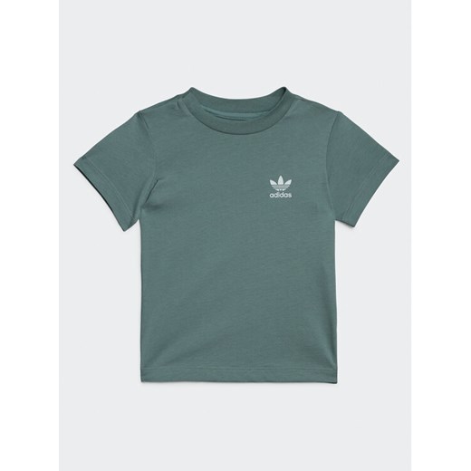 adidas T-Shirt adicolor IC9105 Zielony Regular Fit ze sklepu MODIVO w kategorii Koszulki niemowlęce - zdjęcie 182595894