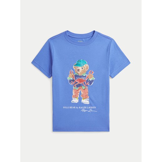 Polo Ralph Lauren T-Shirt 322973136001 Niebieski Regular Fit ze sklepu MODIVO w kategorii T-shirty chłopięce - zdjęcie 182596014