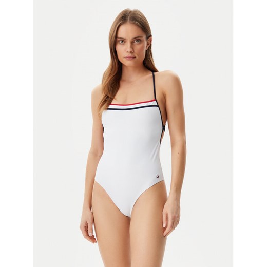 Tommy Hilfiger Strój kąpielowy UW0UW05849 Biały ze sklepu MODIVO w kategorii Stroje kąpielowe - zdjęcie 182596031