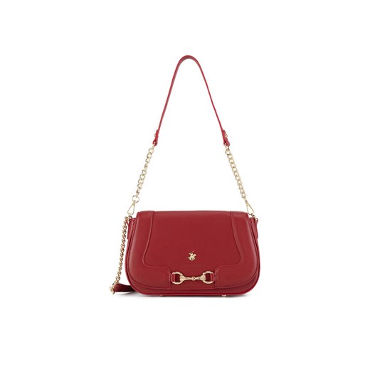 Beverly Hills Polo Club Torebka BHPC-K-045-06 Czerwony ze sklepu MODIVO w kategorii Listonoszki - zdjęcie 182596110