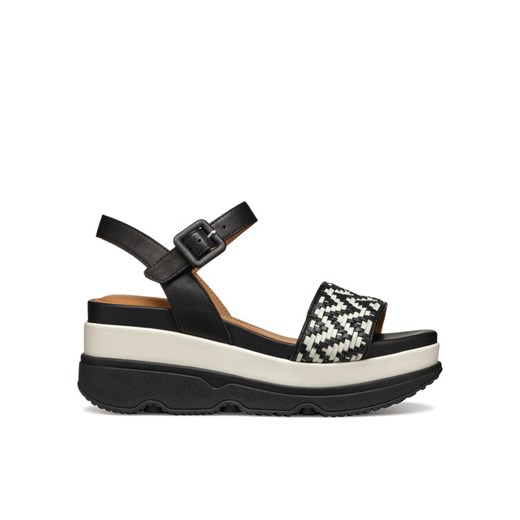 Geox Sandały D Gardenia D55HBA 0TC43 C9B1S Czarny ze sklepu MODIVO w kategorii Sandały damskie - zdjęcie 182596112
