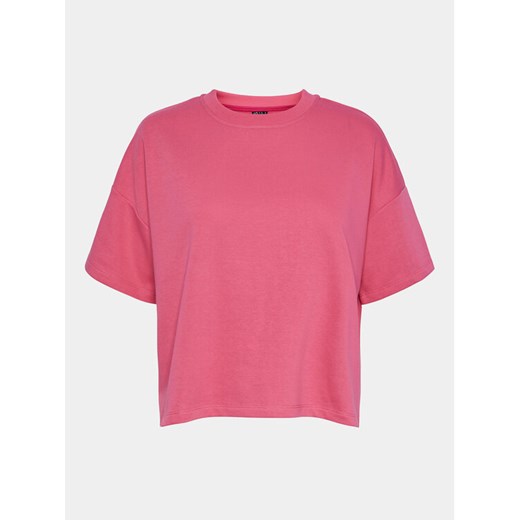 Pieces T-Shirt Chilli Summer 17118870 Różowy Loose Fit ze sklepu MODIVO w kategorii Bluzki damskie - zdjęcie 182596122
