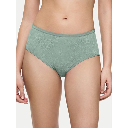 Triumph Figi klasyczne z wysokim stanem Amourette Charm 10216997 Zielony ze sklepu MODIVO w kategorii Majtki damskie - zdjęcie 182596124