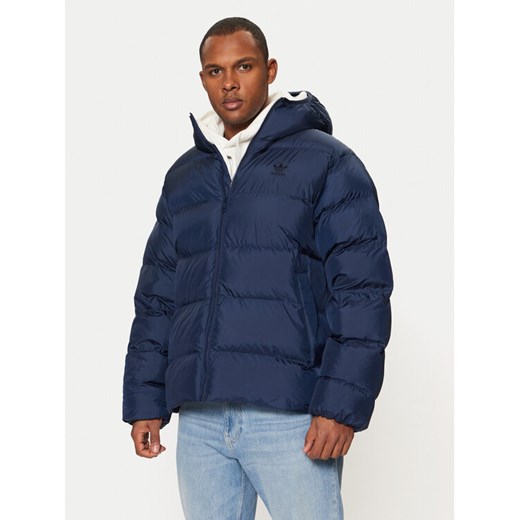adidas Kurtka puchowa Tonal IY3397 Granatowy Regular Fit ze sklepu MODIVO w kategorii Kurtki męskie - zdjęcie 182596172