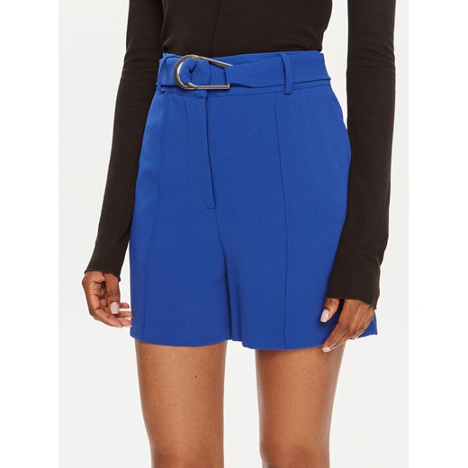 Morgan Szorty materiałowe 241-SHARON Niebieski Loose Fit ze sklepu MODIVO w kategorii Szorty - zdjęcie 182596230