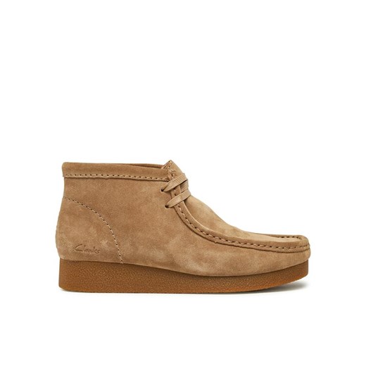 Clarks Botki WallabeeEvoBt 261747444 Beżowy ze sklepu MODIVO w kategorii Botki - zdjęcie 182596263