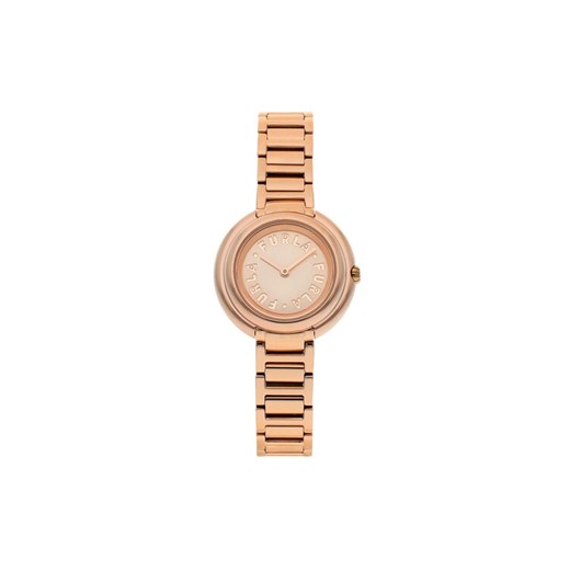 Furla Zegarek Icon Shape WW00033-MT0000-1G000-1-008-20-CN-W Różowe złoto ze sklepu MODIVO w kategorii Zegarki - zdjęcie 182596301