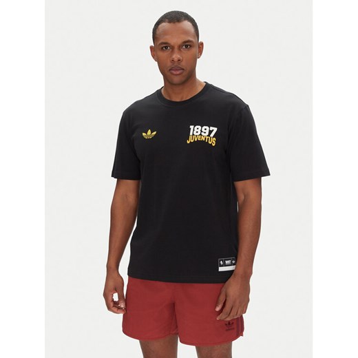 adidas T-Shirt Juventus VRCT JL6114 Czarny Regular Fit ze sklepu MODIVO w kategorii T-shirty męskie - zdjęcie 182596320
