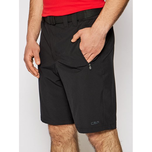 CMP Szorty materiałowe 3T51847 Czarny Regular Fit ze sklepu MODIVO w kategorii Spodenki męskie - zdjęcie 182596330