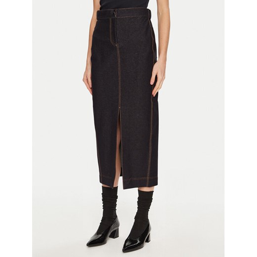 Max Mara Leisure Spódnica jeansowa Breda 2426776058 Granatowy Regular Fit ze sklepu MODIVO w kategorii Spódnice - zdjęcie 182596381