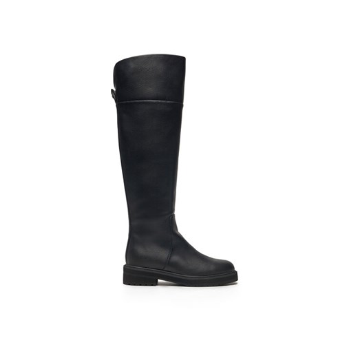 TWINSET Kozaki 242TGT174 Czarny ze sklepu MODIVO w kategorii Kozaki damskie - zdjęcie 182596393
