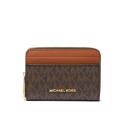 MICHAEL Michael Kors Duży Portfel Damski 32T4GJ6Z5B Brązowy ze sklepu MODIVO w kategorii Portfele damskie - zdjęcie 182596440