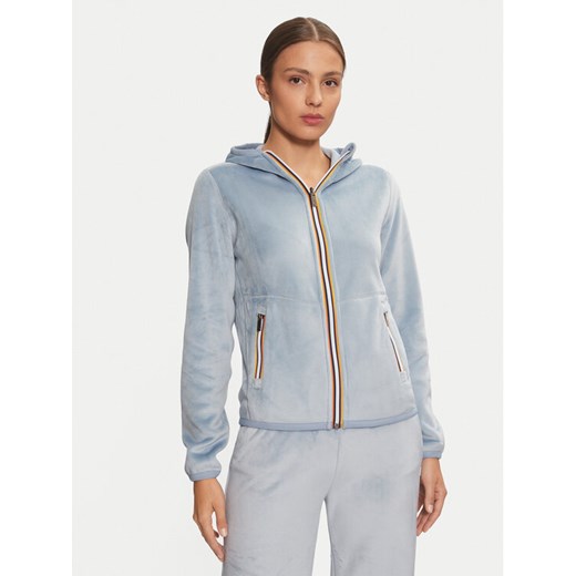 K-Way Bluza Lily K8138NW Niebieski Relaxed Fit ze sklepu MODIVO w kategorii Bluzy damskie - zdjęcie 182596452