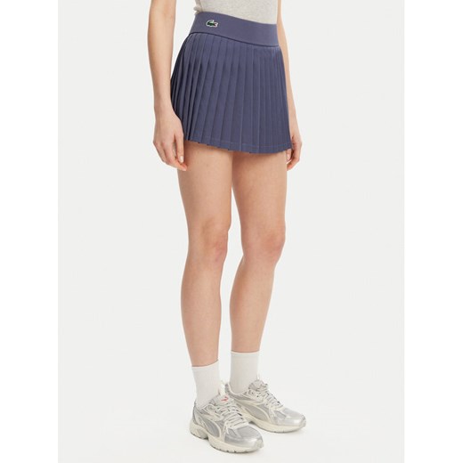 Lacoste Spódnica tenisowa JF8594 Fioletowy Regular Fit ze sklepu MODIVO w kategorii Spódnice - zdjęcie 182596470