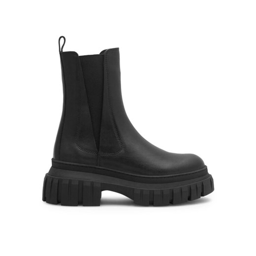 Badura Botki LOUROSA-23FW13 Czarny ze sklepu MODIVO w kategorii Botki - zdjęcie 182596521