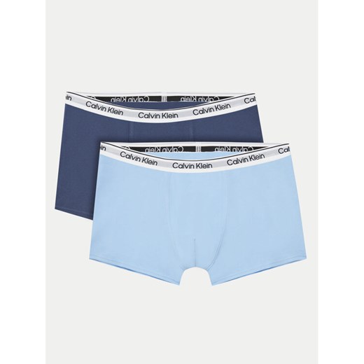 Calvin Klein Underwear Komplet 2 par bokserek B70B700506 Niebieski ze sklepu MODIVO w kategorii Majtki dziecięce - zdjęcie 182596653