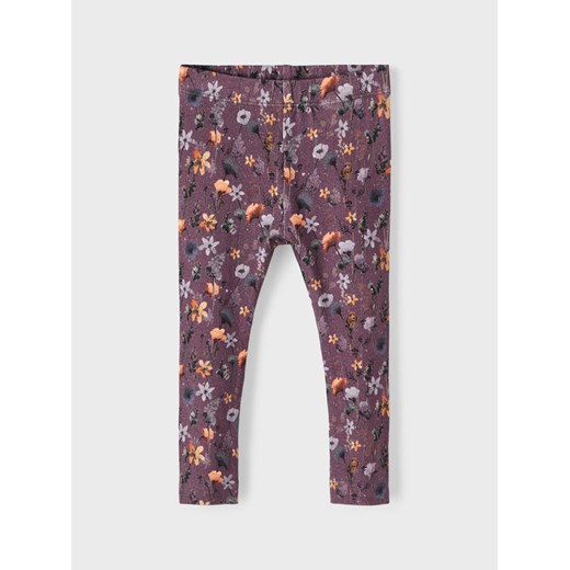 NAME IT Legginsy 13210003 Fioletowy Slim Fit ze sklepu MODIVO w kategorii Legginsy niemowlęce - zdjęcie 182596670