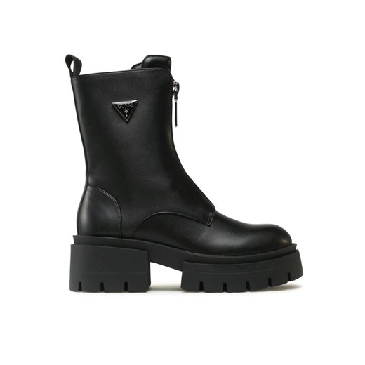 Guess Botki FL8ILA ELE10 Czarny ze sklepu MODIVO w kategorii Workery damskie - zdjęcie 182596684