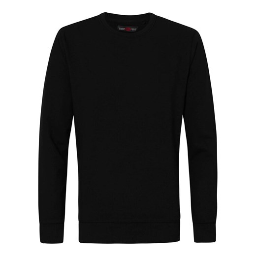 Petrol Industries Bluza M-NOOS-SWR002 Czarny Regular Fit ze sklepu MODIVO w kategorii Bluzy męskie - zdjęcie 182596722