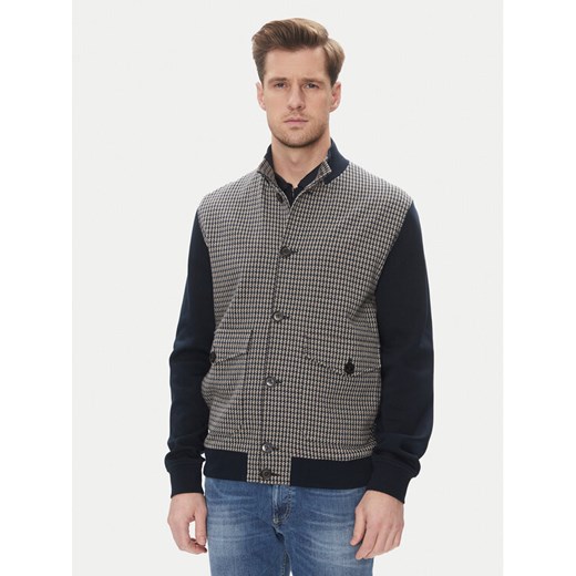 Bugatti Bluza 8750 75173C Granatowy Regular Fit ze sklepu MODIVO w kategorii Bluzy męskie - zdjęcie 182596752