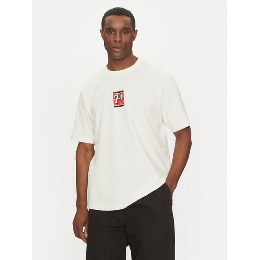 Only & Sons T-Shirt 7Up 22033847 Biały Relaxed Fit ze sklepu MODIVO w kategorii T-shirty męskie - zdjęcie 182596771